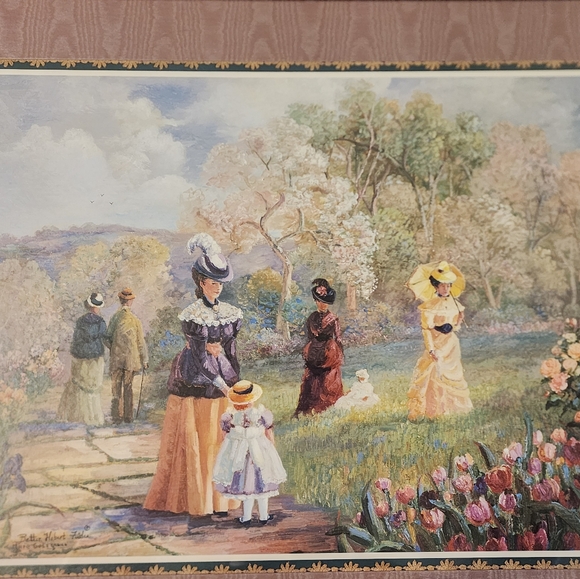 Vintage Art Print - Bettie Felder Hebert - Picture 9 of 10